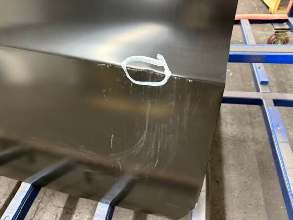 Freightliner Cascadia RH Door Shell W/ Blind Spot Mirror + Weather Deflector Holes - Image 4