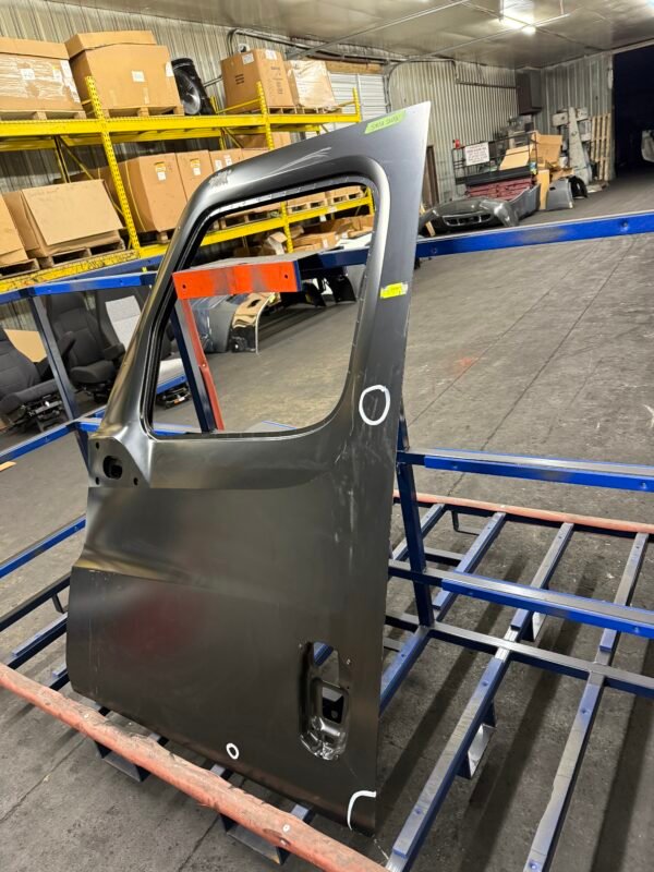 Freightliner Cascadia LH Door Shell W/ Weather Deflector Holes - Image 2