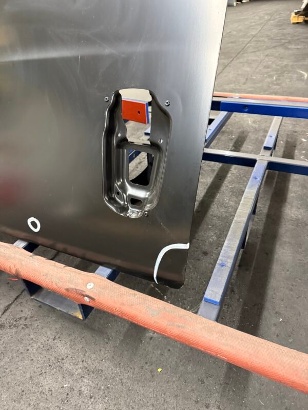 Freightliner Cascadia LH Door Shell W/ Weather Deflector Holes - Image 4