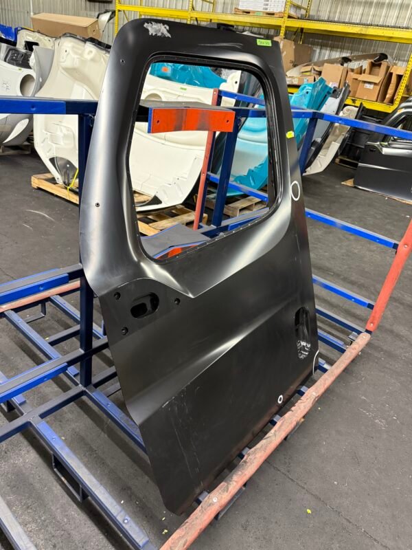 Freightliner Cascadia LH Door Shell W/ Weather Deflector Holes - Image 5