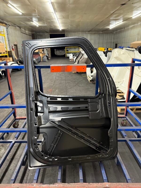 Freightliner Cascadia LH Door Shell W/ Weather Deflector Holes - Image 6