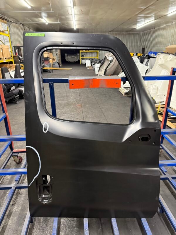Freightliner Cascadia RH Door Shell W/ Weather Deflector + Look Down Mirror Holes