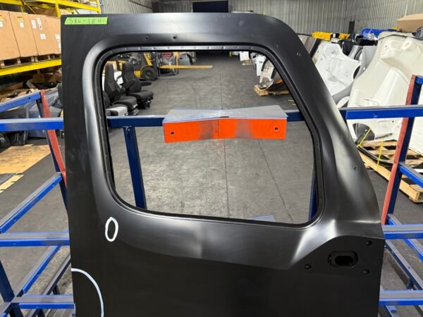 Freightliner Cascadia RH Door Shell W/ Weather Deflector + Look Down Mirror Holes - Image 4