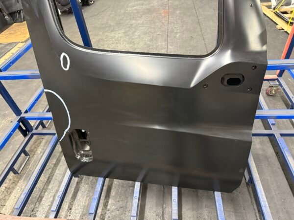 Freightliner Cascadia RH Door Shell W/ Weather Deflector + Look Down Mirror Holes - Image 5