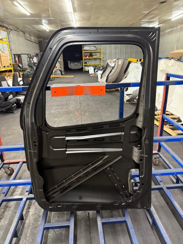 Freightliner Cascadia RH Door Shell W/ Weather Deflector + Look Down Mirror Holes - Image 6