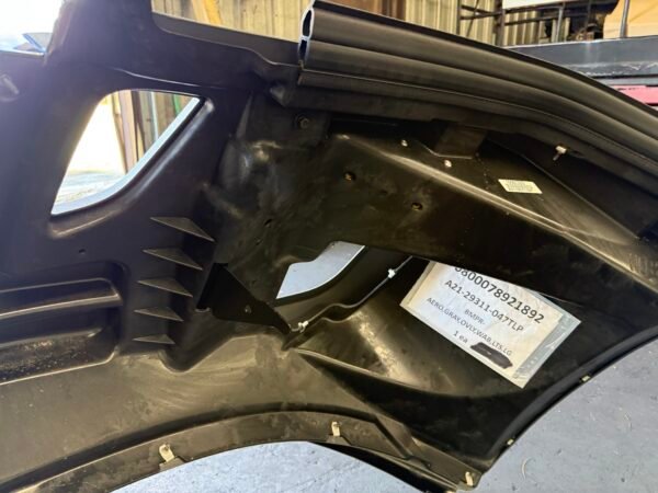 Freightliner Cascadia Textured Poly Bumper W/ Cutouts - Chrome Trim + Air Dam - Image 5