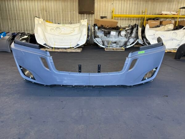 Freightliner Cascadia Textured Poly Bumper Assembly W/ Fog Cutouts