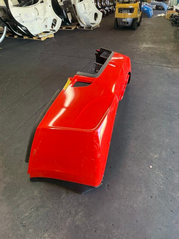 Freightliner Cascadia Red Poly Bumper Assembly - Image 2
