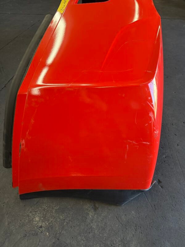 Freightliner Cascadia Red Poly Bumper Assembly - Image 3
