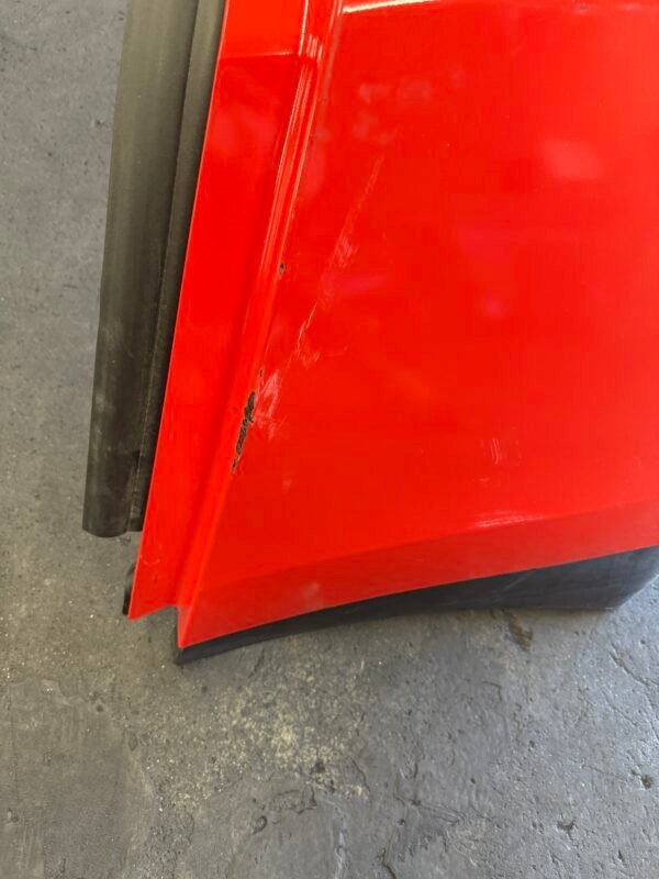 Freightliner Cascadia Red Poly Bumper Assembly - Image 4