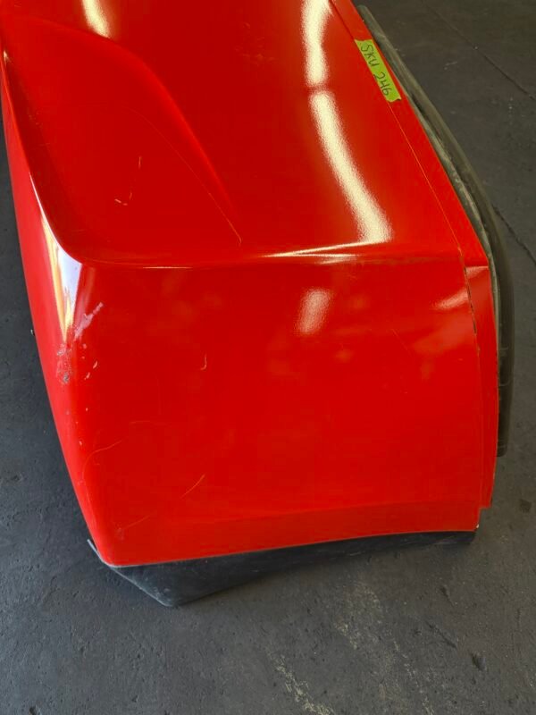 Freightliner Cascadia Red Poly Bumper Assembly - Image 7