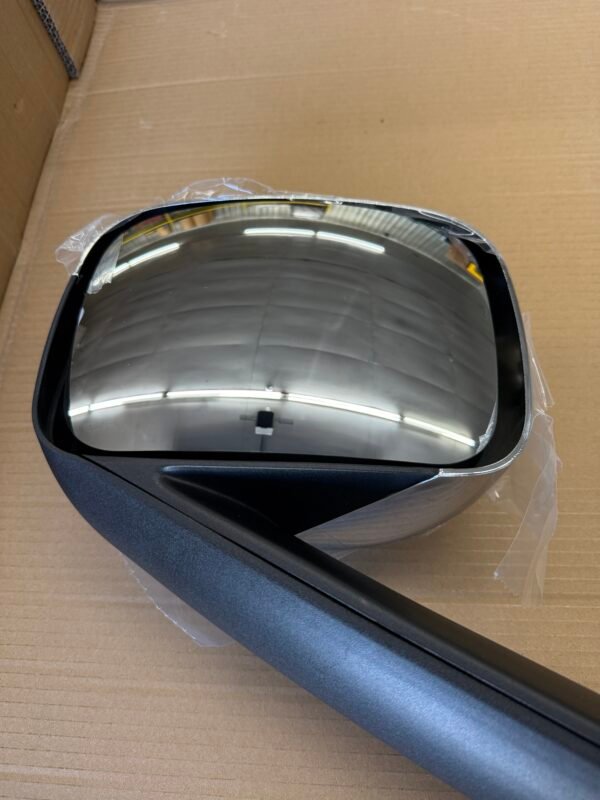 Freightliner Cascadia LH Short Hood Chrome Mirror A22-77791-010 - Image 2