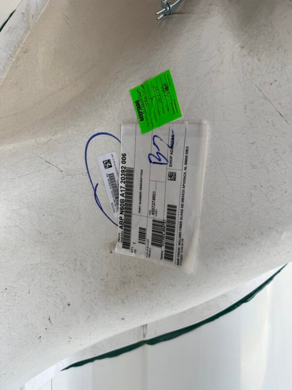 Freightliner Cascadia 126 White Hood Shell A17-20392-006 - Image 11