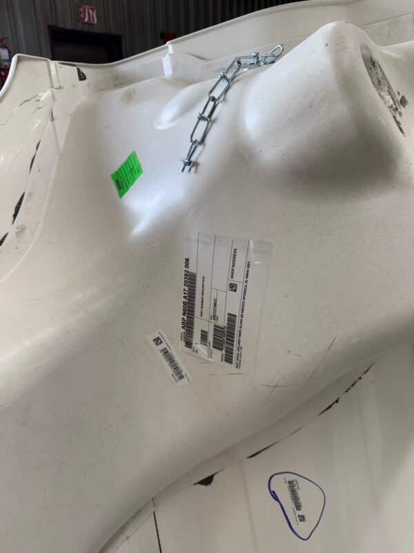 Freightliner Cascadia 126 White Hood Shell A17-20392-006 - Image 13