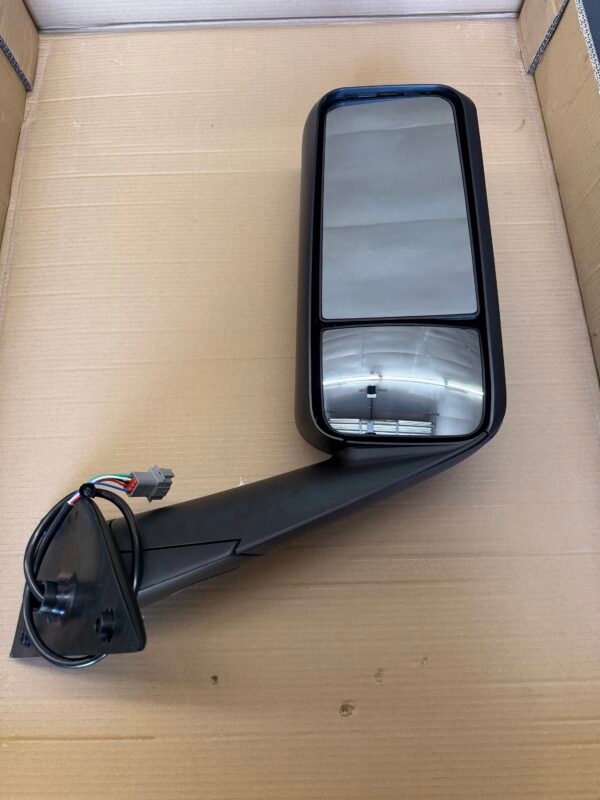 Automann 563.46101 RH Heated BLK Mirror Assembly - Freightliner Cascadia 2018 UP