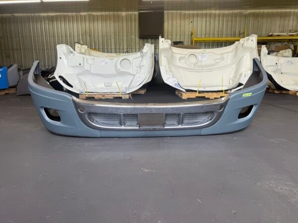 Genuine Freightliner Cascadia Bumper Assembly - Fog Cutout W/ Chrome Trim