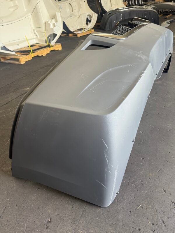 Freightliner Cascadia Poly Bumper W/ Chrome Trim - Image 2