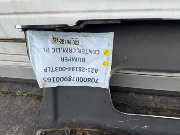 Freightliner M2 Center Bumper Section – Chrome, License Plate Mount – A21-28184-003 – OEM Surplus - Image 7